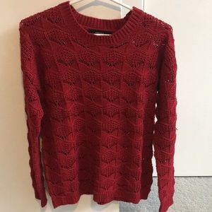 Crimson sweater Size Small